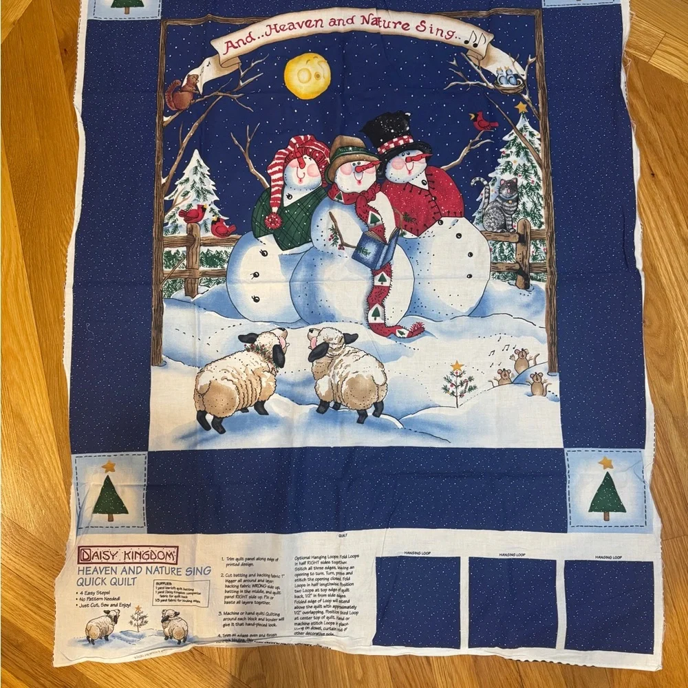 Daisy Kingdom heaven, and nature sing quick quilt